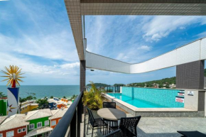 AION suítes 306 - Compacto e luxuoso Loft - Rooftop com piscina e academia - À poucos passos da praia